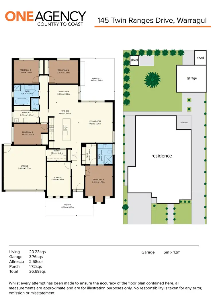 Floorplan of Homely house listing, 145 Twin Ranges Drive, Warragul VIC 3820
