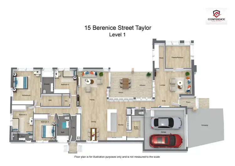 Floorplan of Homely house listing, 15 Berenice Street, Taylor ACT 2913