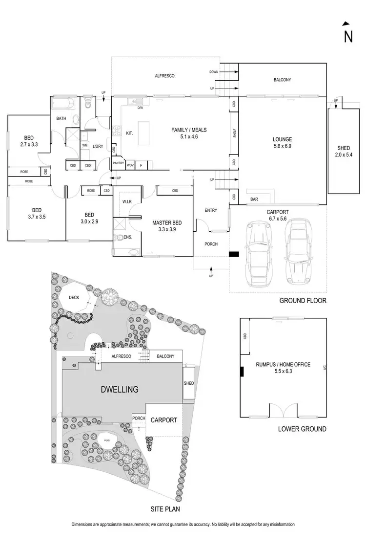 Floorplan of Homely house listing, 4 Newbury Close, Templestowe Lower VIC 3107