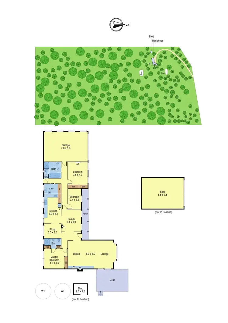 Floorplan of Homely house listing, 165 Munts Road, Upper Plenty VIC 3756