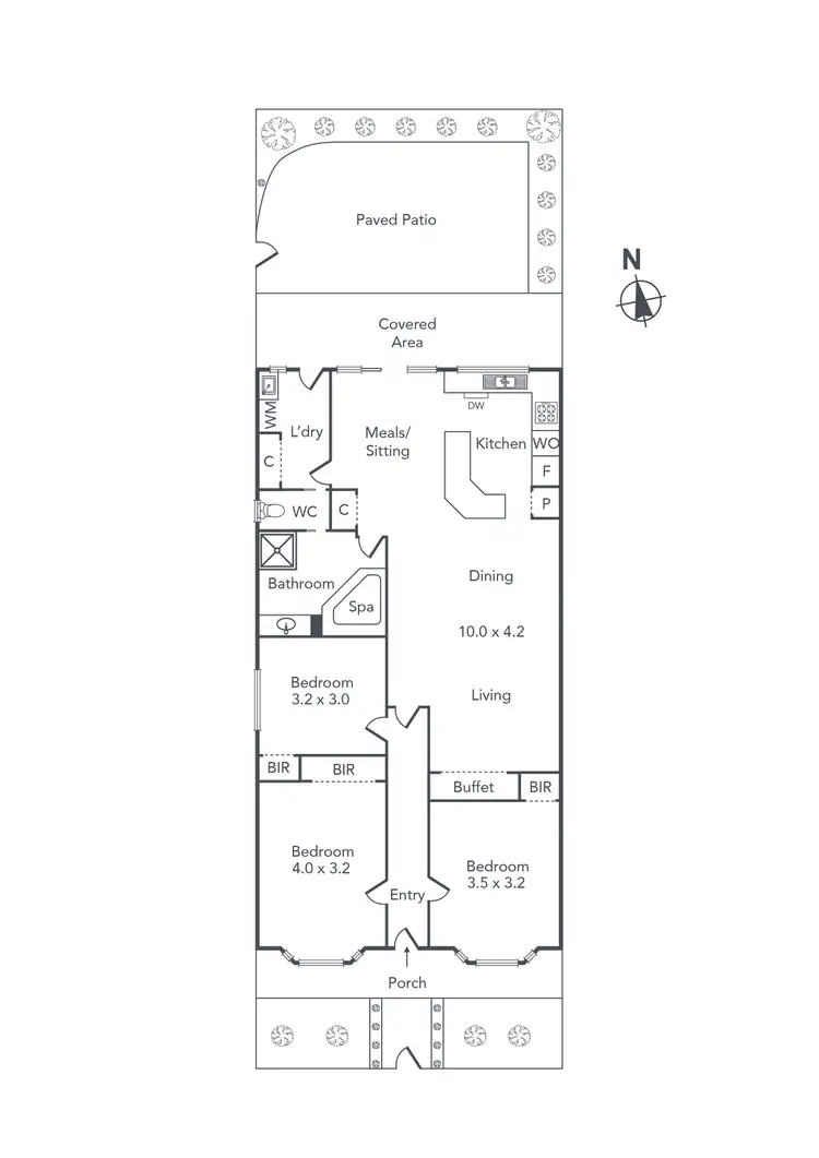 Floorplan of Homely house listing, 22 Henderson Street, South Melbourne VIC 3205