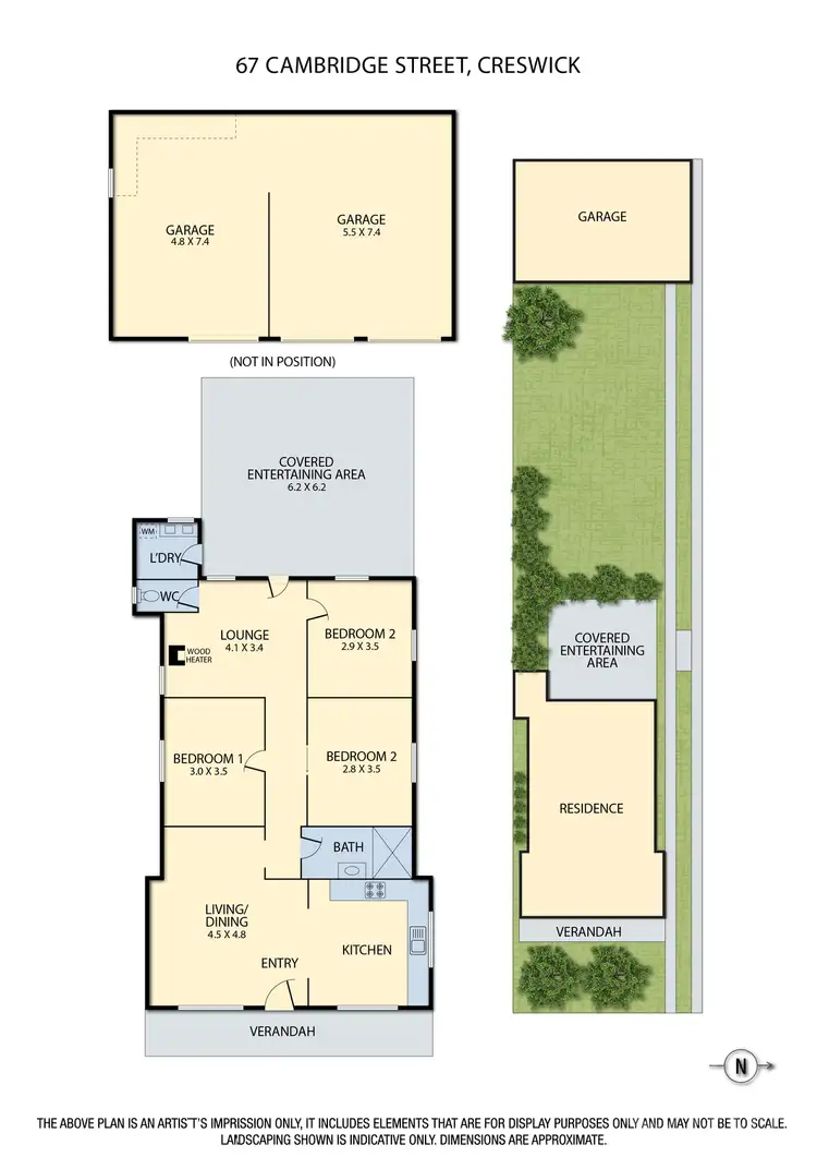 Floorplan of Homely house listing, 67 Cambridge Street, Creswick VIC 3363