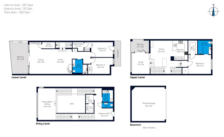 Floorplan of Homely house listing, 11/14 Tanti Avenue, Mornington VIC 3931