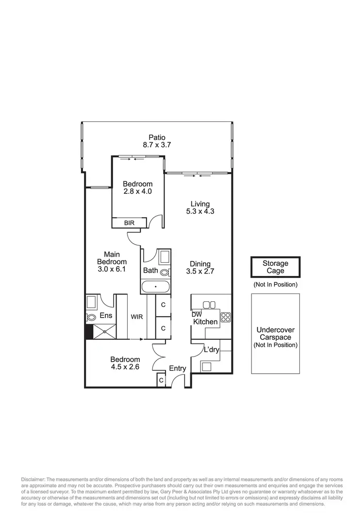Floorplan of Homely apartment listing, 210/449 Hawthorn Road, Caulfield South VIC 3162