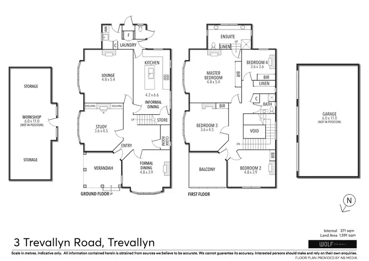 Floorplan of Homely house listing, 3 Trevallyn Road, Trevallyn TAS 7250