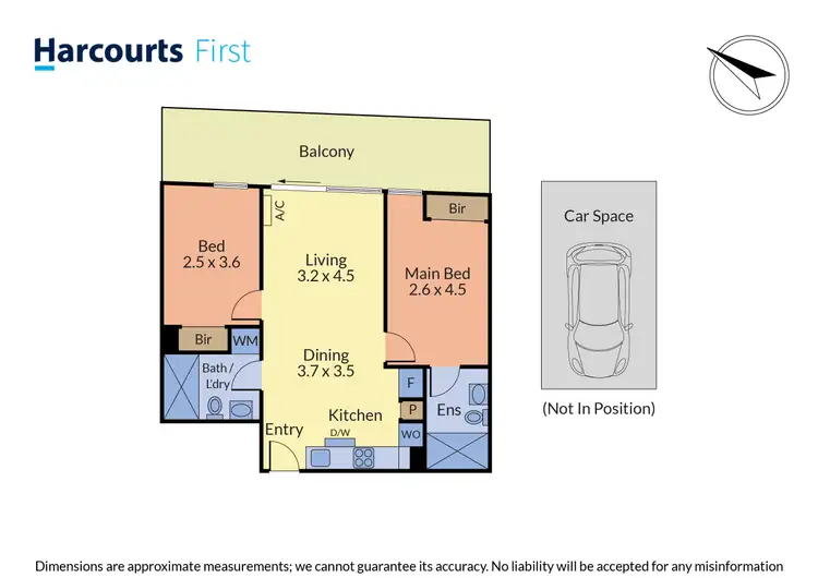 Floorplan of Homely apartment listing, 323/218 Bay Road, Sandringham VIC 3191