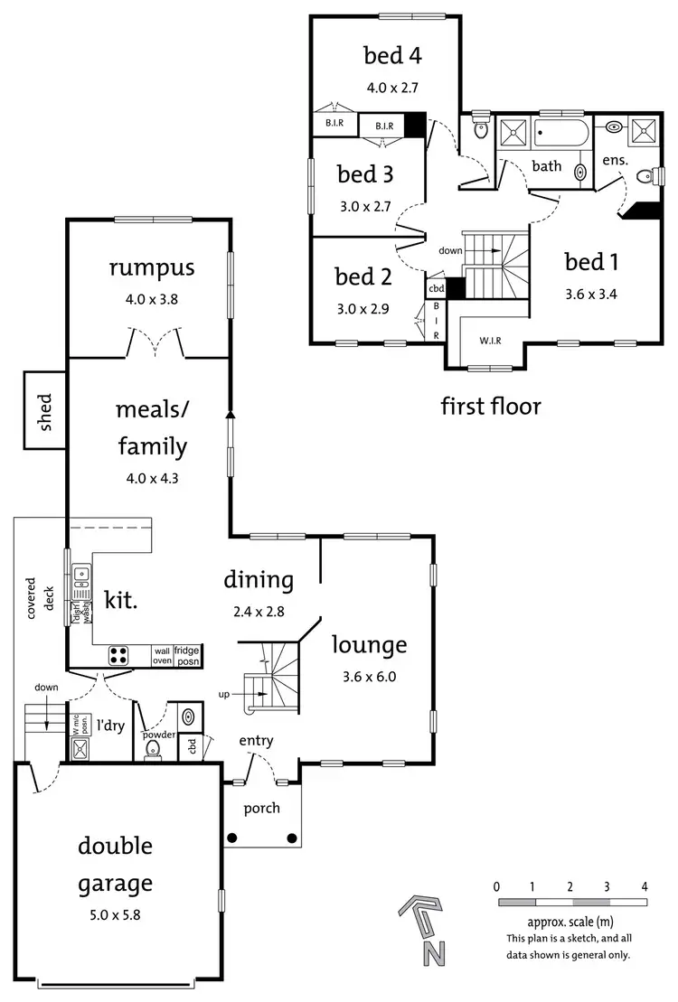 Floorplan of Homely house listing, 8 Jising Court, Doncaster East VIC 3109