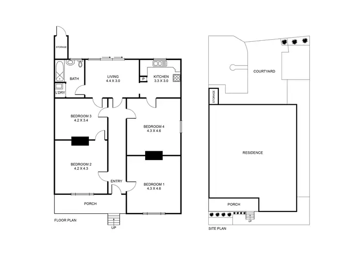 Floorplan of Homely house listing, 32 Church Street, Parkville VIC 3052