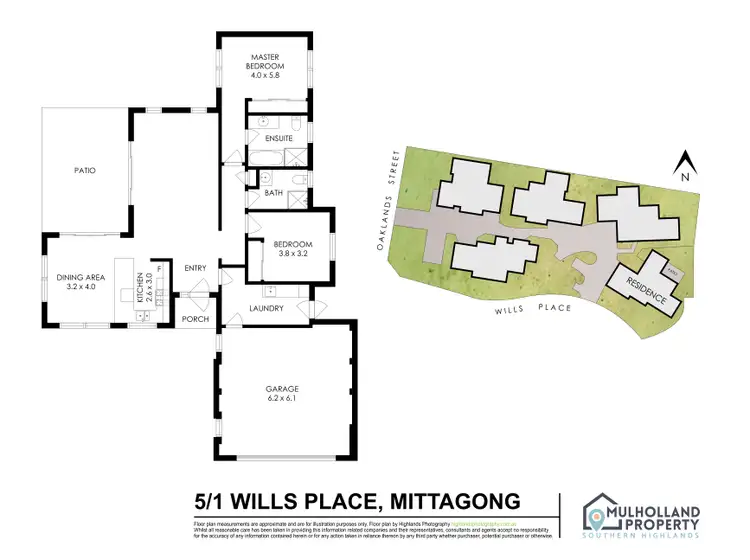 Floorplan of Homely villa listing, 5/1 Wills Place, Mittagong NSW 2575