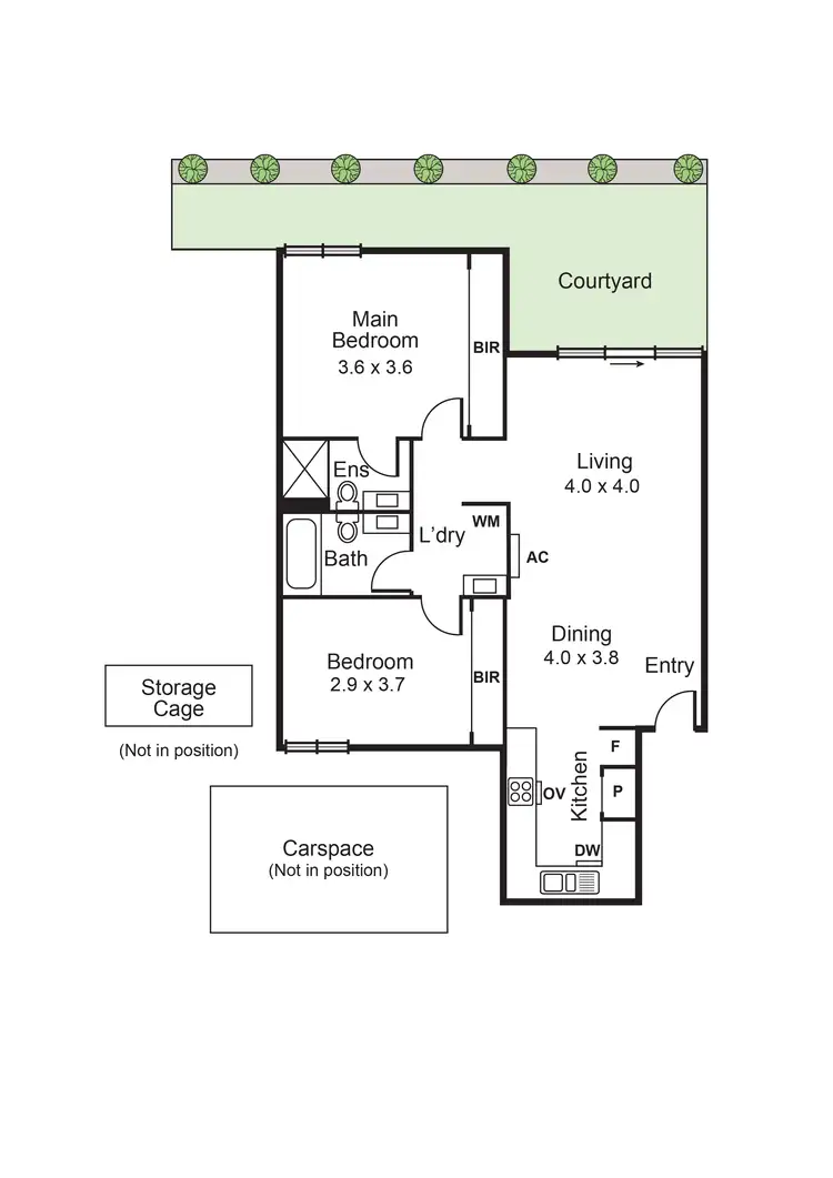 Floorplan of Homely apartment listing, 2/9 Railway Parade, Murrumbeena VIC 3163