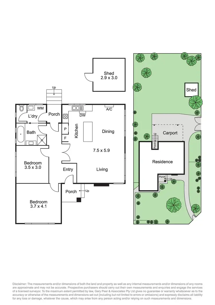 Floorplan of Homely house listing, 32 Marlborough Street, Bentleigh East VIC 3165