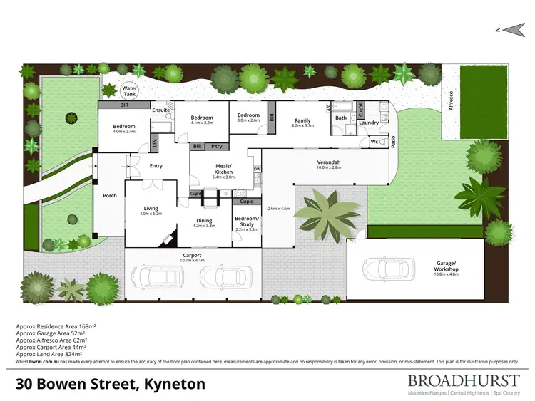 Floorplan of Homely house listing, 30 Bowen Street, Kyneton VIC 3444