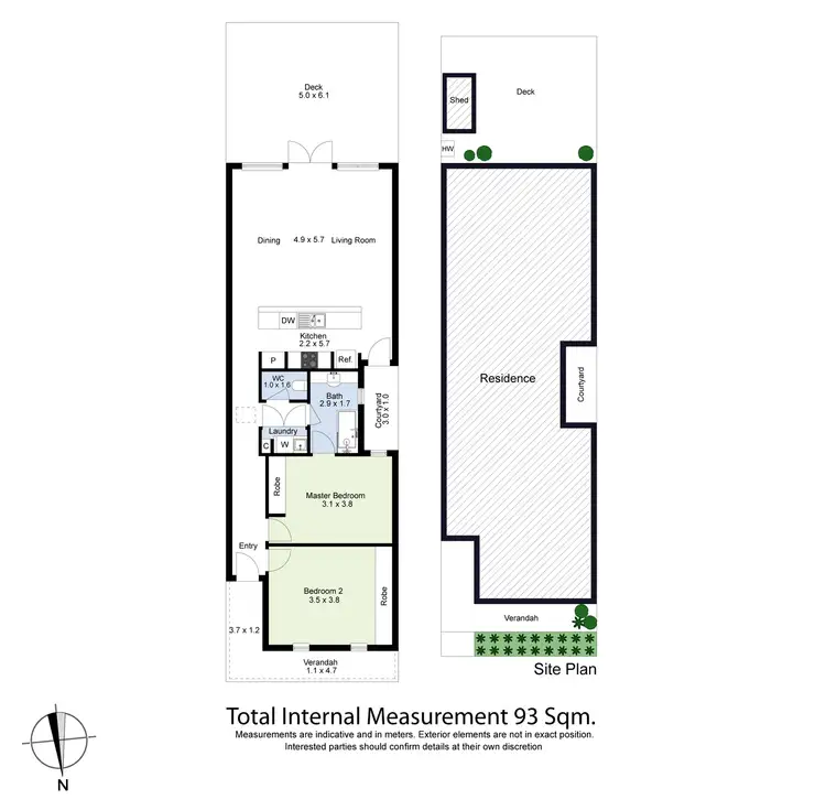 Floorplan of Homely house listing, 1/61 Castlemaine Street, Yarraville VIC 3013