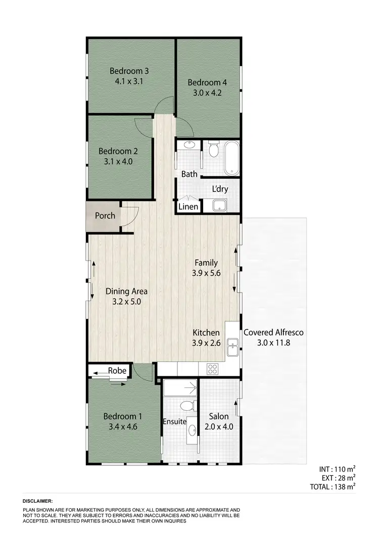 Floorplan of Homely house listing, 22 Hatchman Court, Elimbah QLD 4516