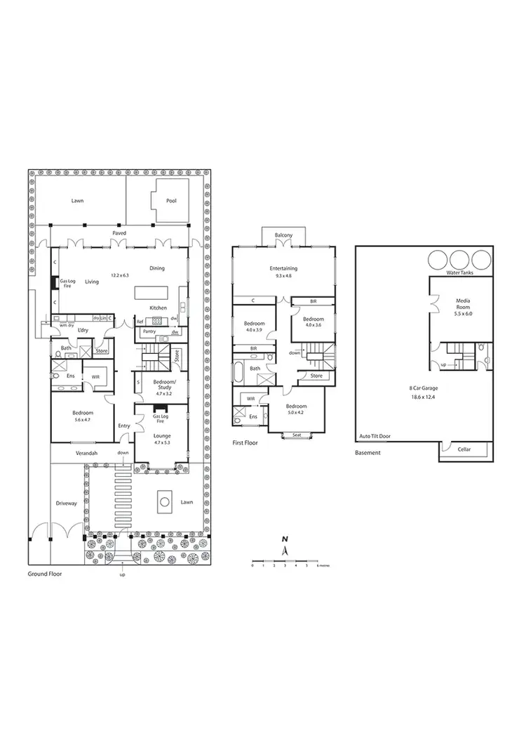 Floorplan of Homely house listing, 9 Heathfield Road, Brighton East VIC 3187