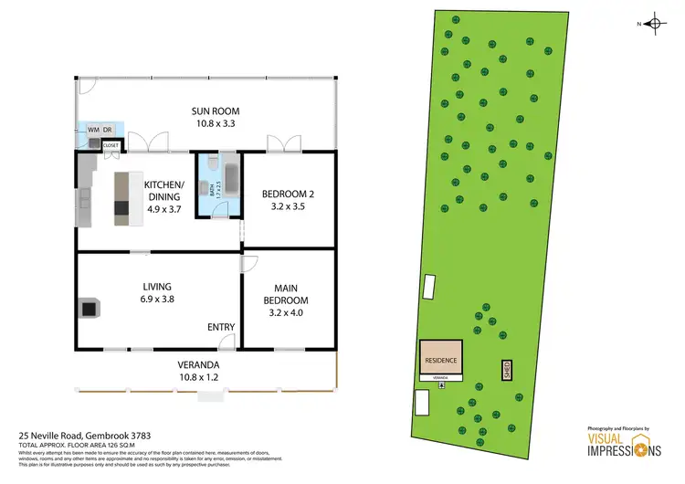 Floorplan of Homely house listing, 25 Neville Road, Gembrook VIC 3783