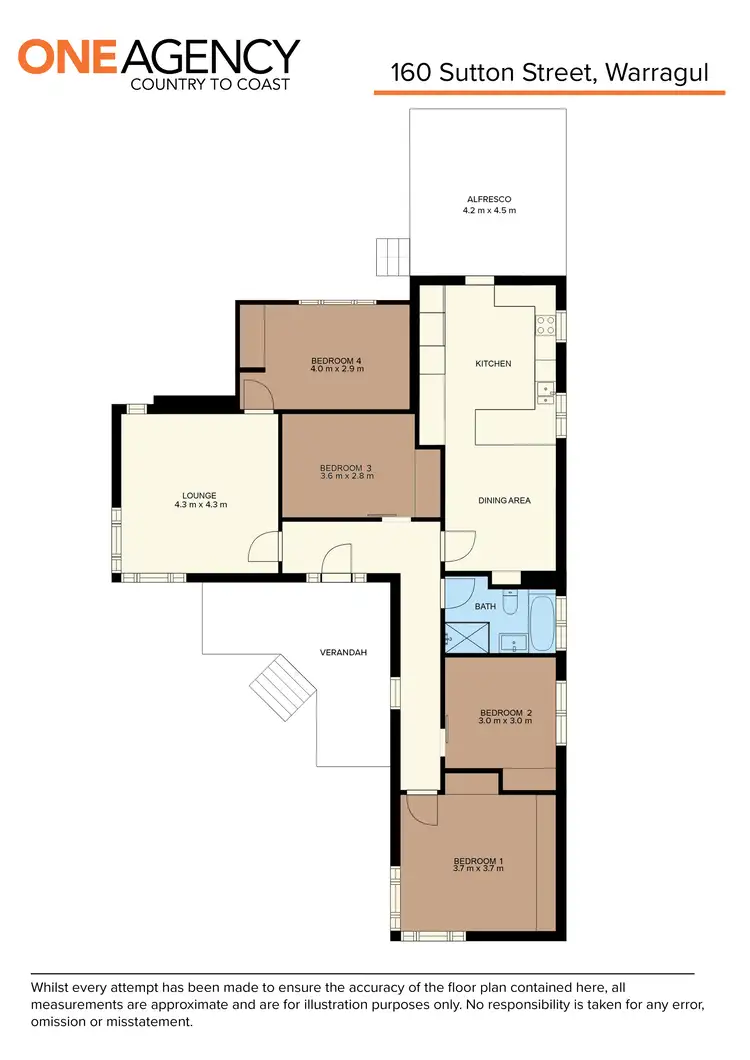 Floorplan of Homely house listing, 160 Sutton Street, Warragul VIC 3820