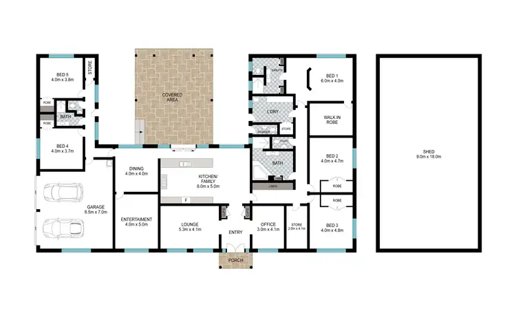Floorplan of Homely house listing, 76 Possum Way, Kew NSW 2439