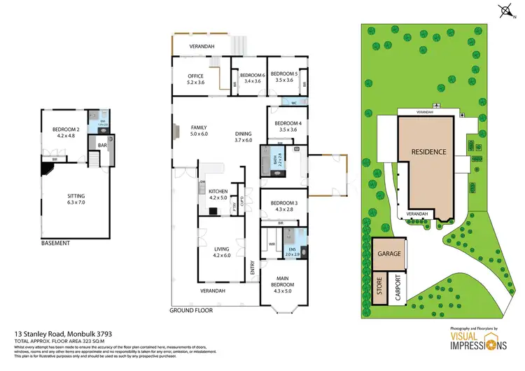 Floorplan of Homely house listing, 13 Stanley Road, Monbulk VIC 3793