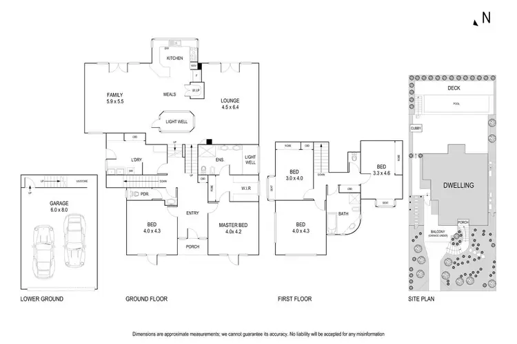 Floorplan of Homely house listing, 13 Beverly Hills Drive, Templestowe VIC 3106