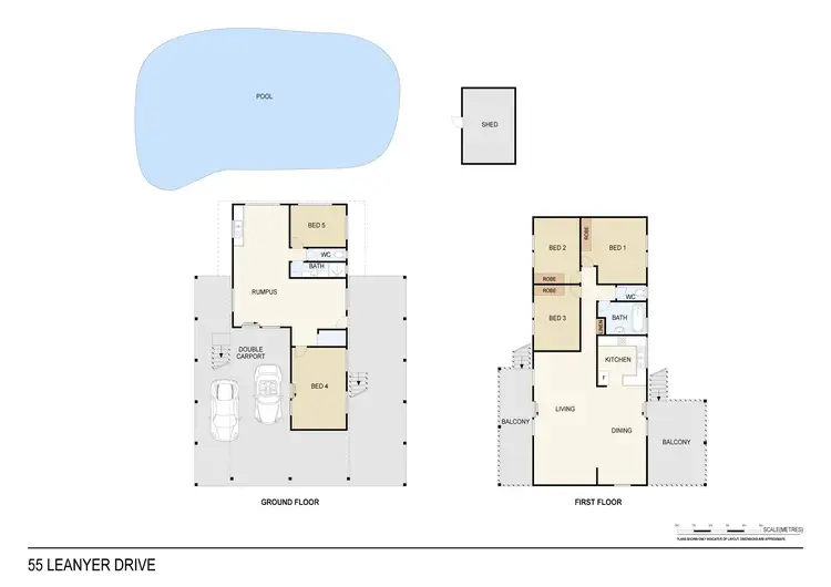 Floorplan of Homely house listing, 55 Leanyer Drive, Leanyer NT 812