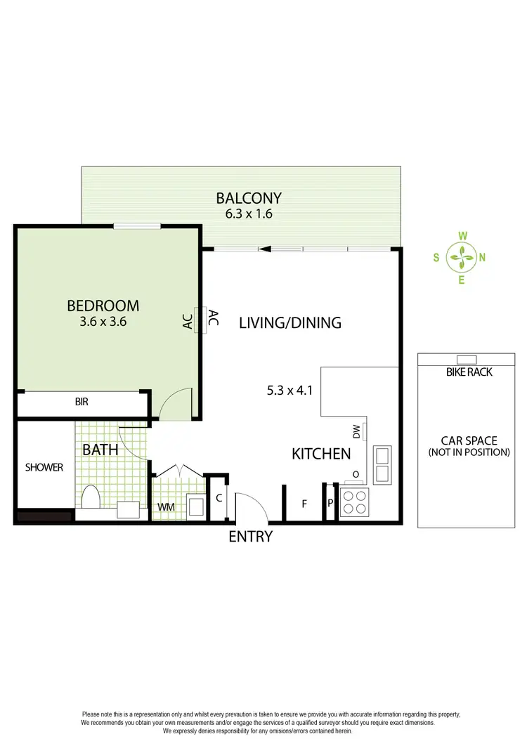 Floorplan of Homely apartment listing, 607/70 Batesford Road, Chadstone VIC 3148