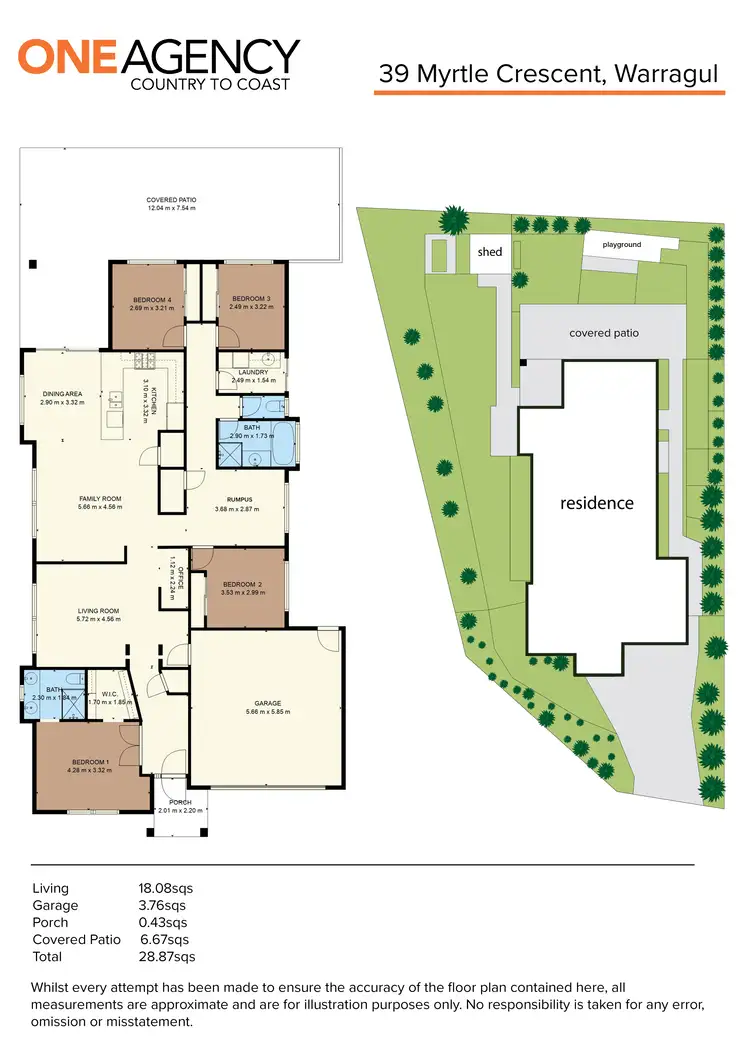 Floorplan of Homely house listing, 39 Myrtle Crescent, Warragul VIC 3820
