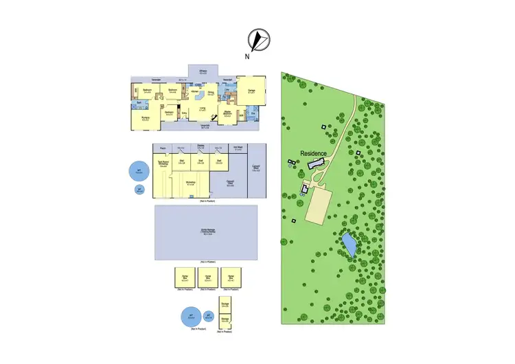 Floorplan of Homely house listing, 420 Coombs Road, Kinglake West VIC 3757