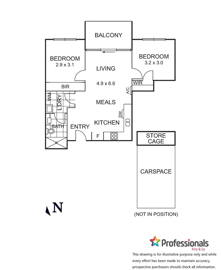 Floorplan of Homely apartment listing, 103/373 Belmore Road, Balwyn North VIC 3104