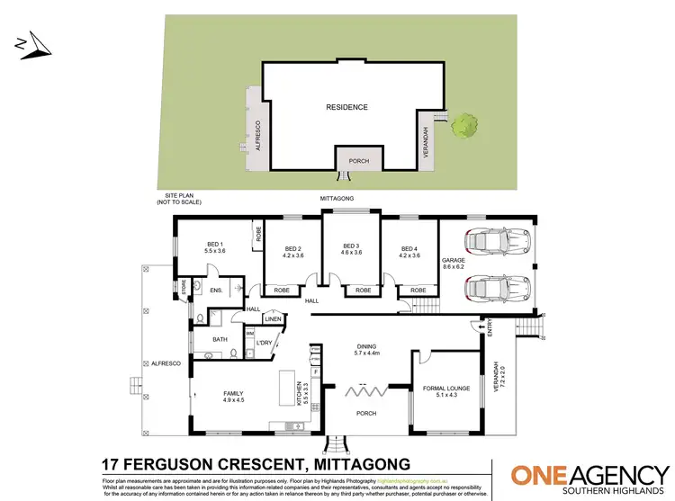 Floorplan of Homely house listing, 17 Ferguson Crescent, Mittagong NSW 2575