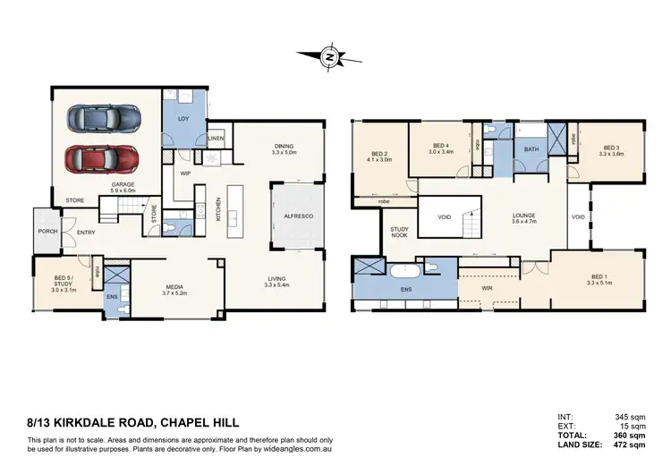 Floorplan of Homely house listing, 8/13 Kirkdale Road, Chapel Hill QLD 4069