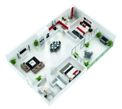 Floorplan of Homely apartment listing, 904/16 Harvey Street, Darwin City NT 800