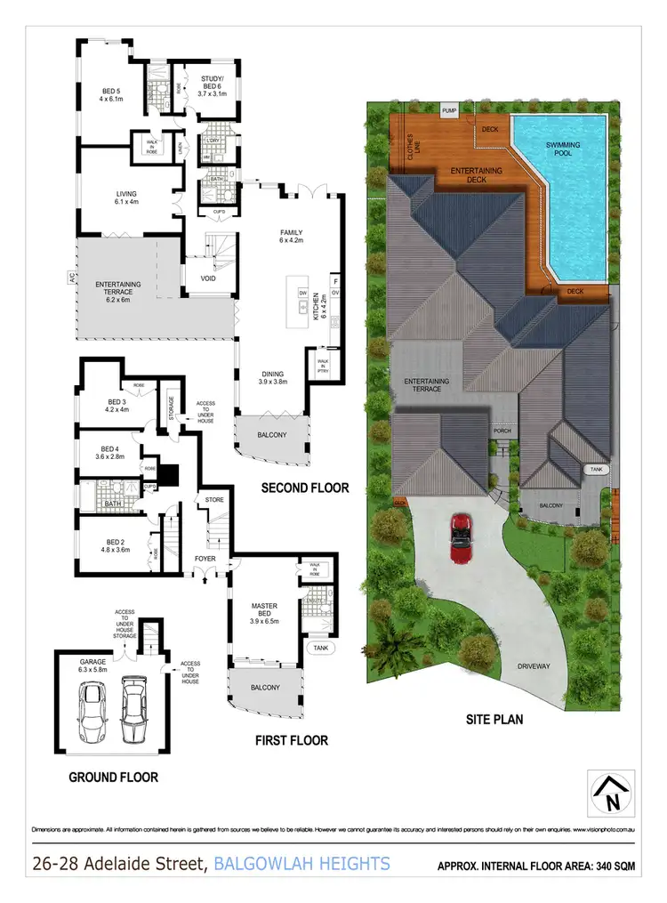 Floorplan of Homely house listing, 26-28 Adelaide Street, Balgowlah Heights NSW 2093