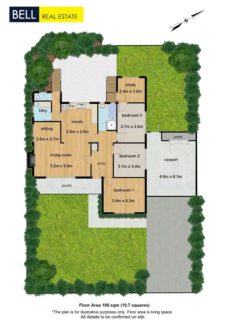 Floorplan of Homely house listing, 1/11 Glen View Road, Mount Evelyn VIC 3796