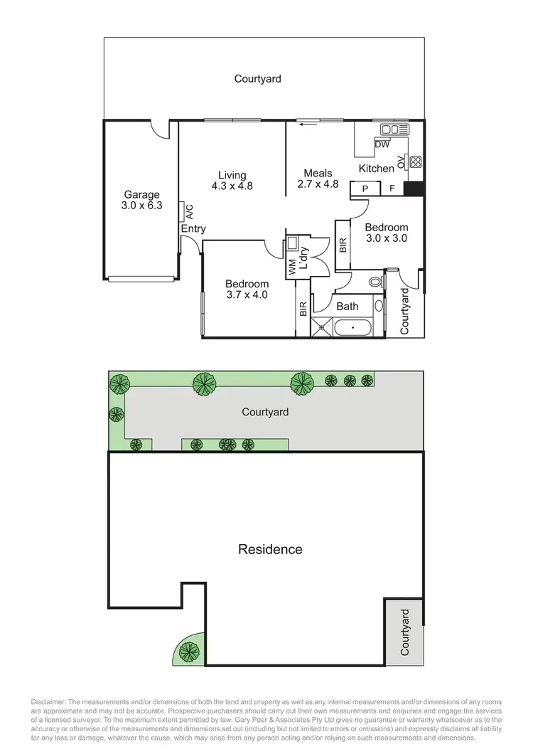 Floorplan of Homely unit listing, 3/5 Mernda Avenue, Carnegie VIC 3163