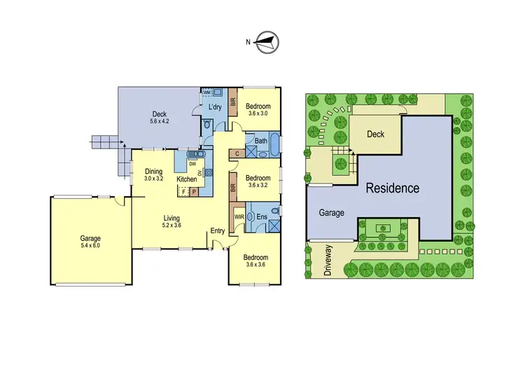 Floorplan of Homely house listing, 14 Grey Street, Eltham VIC 3095