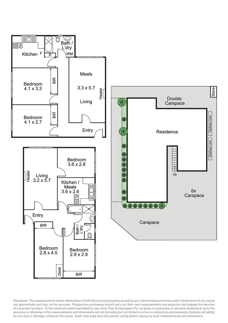 Floorplan of Homely block of units listing, 1-6 176 Jasper Road, Bentleigh VIC 3204