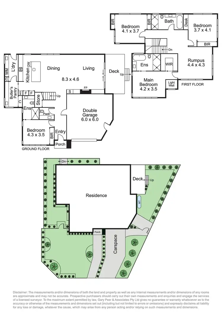 Floorplan of Homely house listing, 12 Auckland Street, Bentleigh VIC 3204