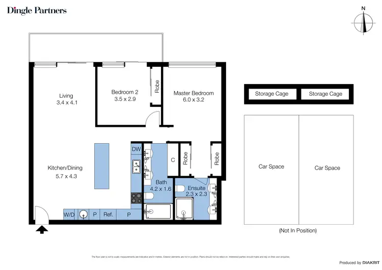 Floorplan of Homely apartment listing, 9/17A Martin Street, Brighton VIC 3186