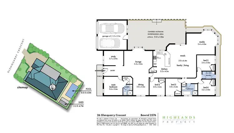 Floorplan of Homely house listing, 26 Glenquarry Crescent, Bowral NSW 2576