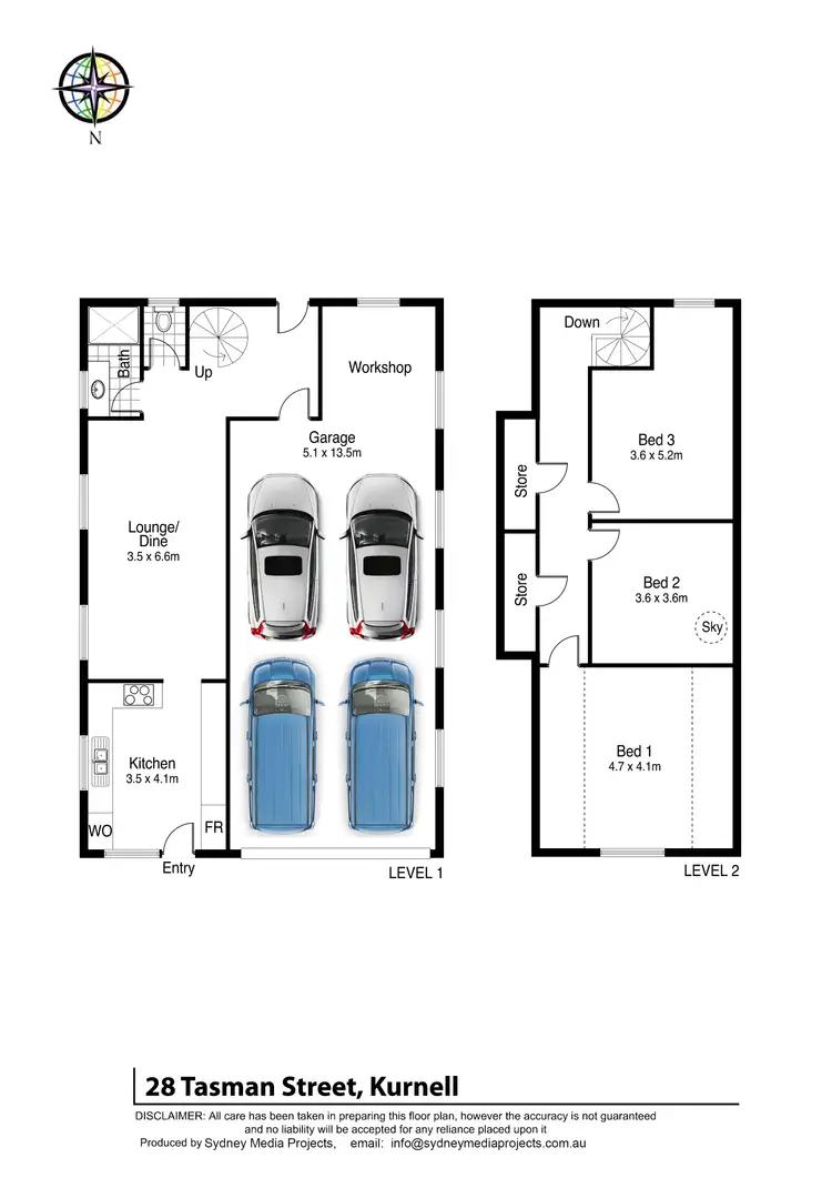 Floorplan of Homely house listing, 28 Tasman Street, Kurnell NSW 2231