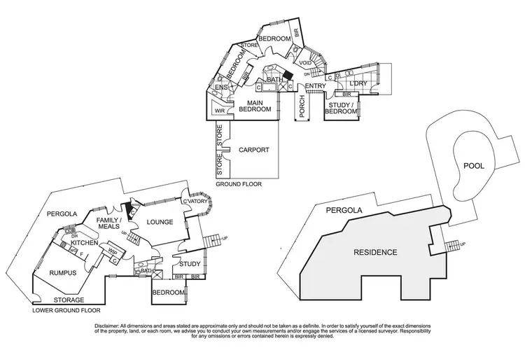 Floorplan of Homely house listing, 26 Flora Road, Donvale VIC 3111