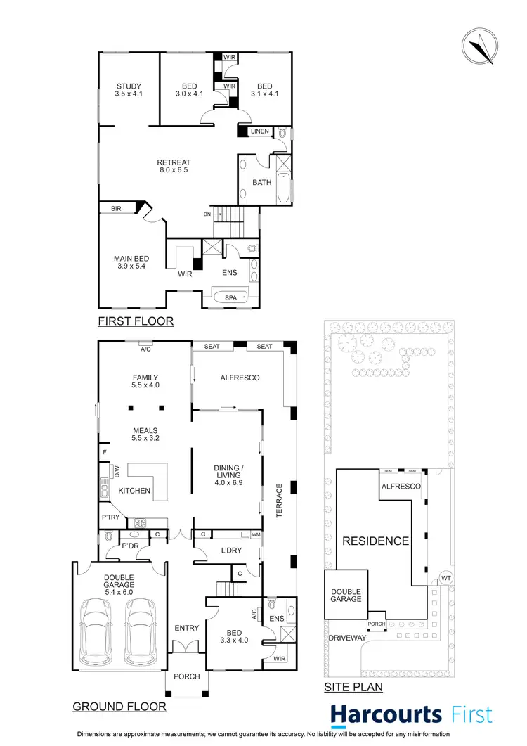 Floorplan of Homely house listing, 187 Harold Street, Wantirna VIC 3152