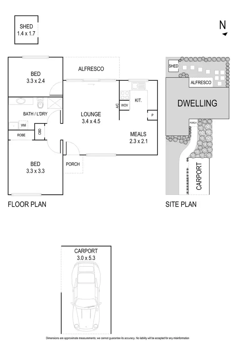 Floorplan of Homely unit listing, 22/43 Railway Parade, Eltham VIC 3095