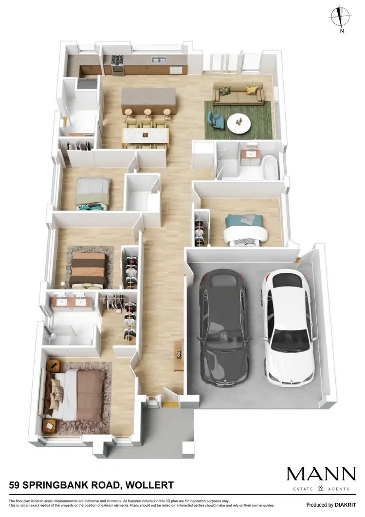 Floorplan of Homely house listing, 59 Springbank Road, Wollert VIC 3750