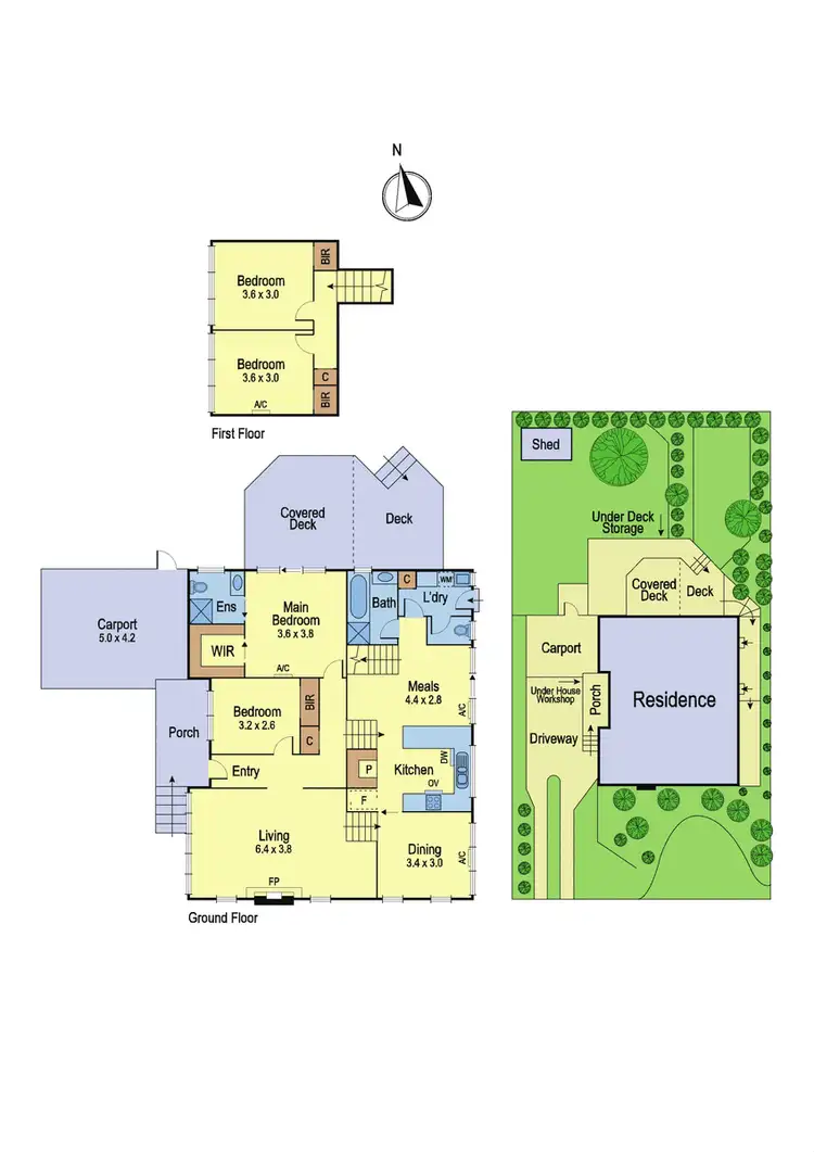 Floorplan of Homely house listing, 259 Plenty River Drive, Greensborough VIC 3088