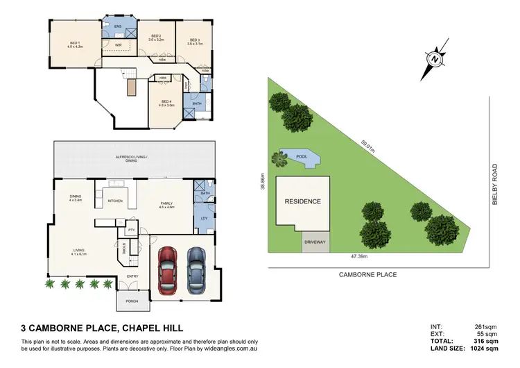 Floorplan of Homely house listing, 3 Camborne Place, Chapel Hill QLD 4069