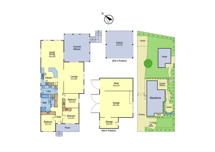 Floorplan of Homely house listing, 8 Gladstone Road, Briar Hill VIC 3088