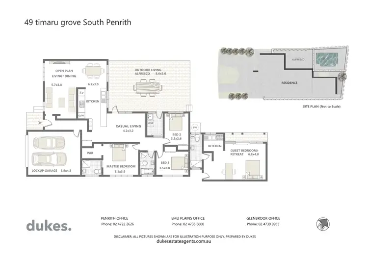 Floorplan of Homely house listing, 49 Timaru Grove, South Penrith NSW 2750