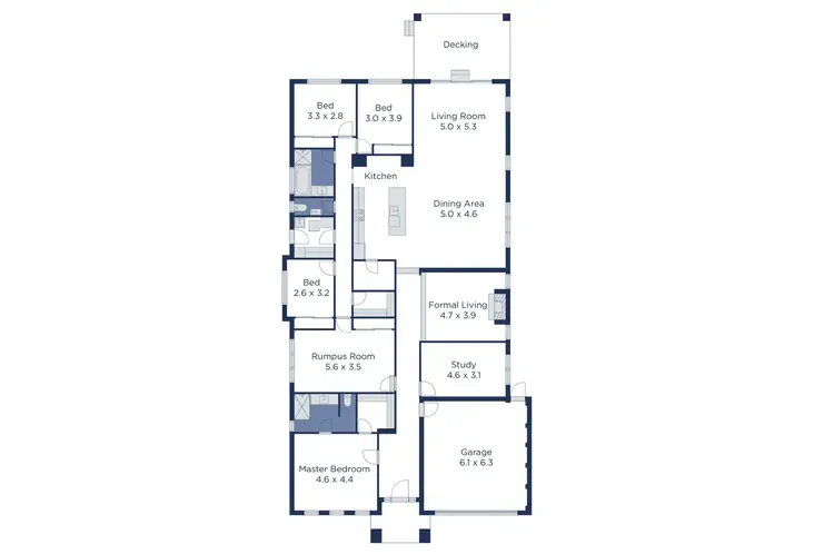 Floorplan of Homely house listing, 24 Goodwin Street, Blackburn VIC 3130